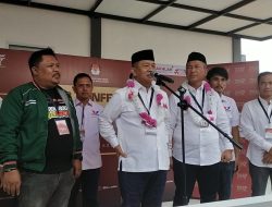 AIM – Hasanuddin Sokong Resmi Daftar ke KPU Sebagai Cagub dan Cawagub Sulbar