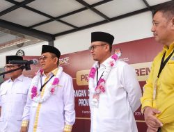 ABM-Arwan Aras Resmi Mendaftar ke KPU Sebagai Cagub dan Cawagub Sulbar