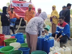 Pertamina Patra Niaga Sulawesi Salurkan Bantuan Air Bersih Untuk Masyarakat Terdampak Bencana Kekeringan di Maros