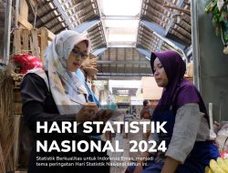 Hari Statistik Nasional 2024, Statistik Berkualitas untuk Indonesia Emas