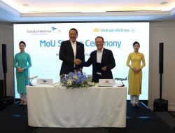 Garuda Indonesia dan Vietnam Airlines Perluas Jaringan Penerbangan