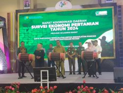 Sekprov Sebut Survei Ekonomi Pertanian 2024 Harus Dijadikan Dasar Pengambilan Kebijakan Daerah