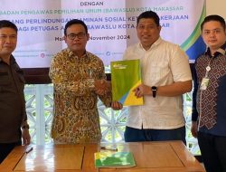 Bawaslu Kota Makassar Bekali Perlindungan Jaminan Sosial Ketenagakerjaan Kepada Petugas Adhoc Pilkada 2024