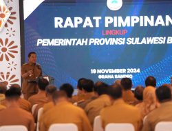 Pemprov Sulbar Gelar Rapat Internal, Bahas Evaluasi Kinerja 2024