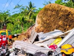 4 Orang Sekeluarga di Purworejo Tewas Tertimbun Longsor