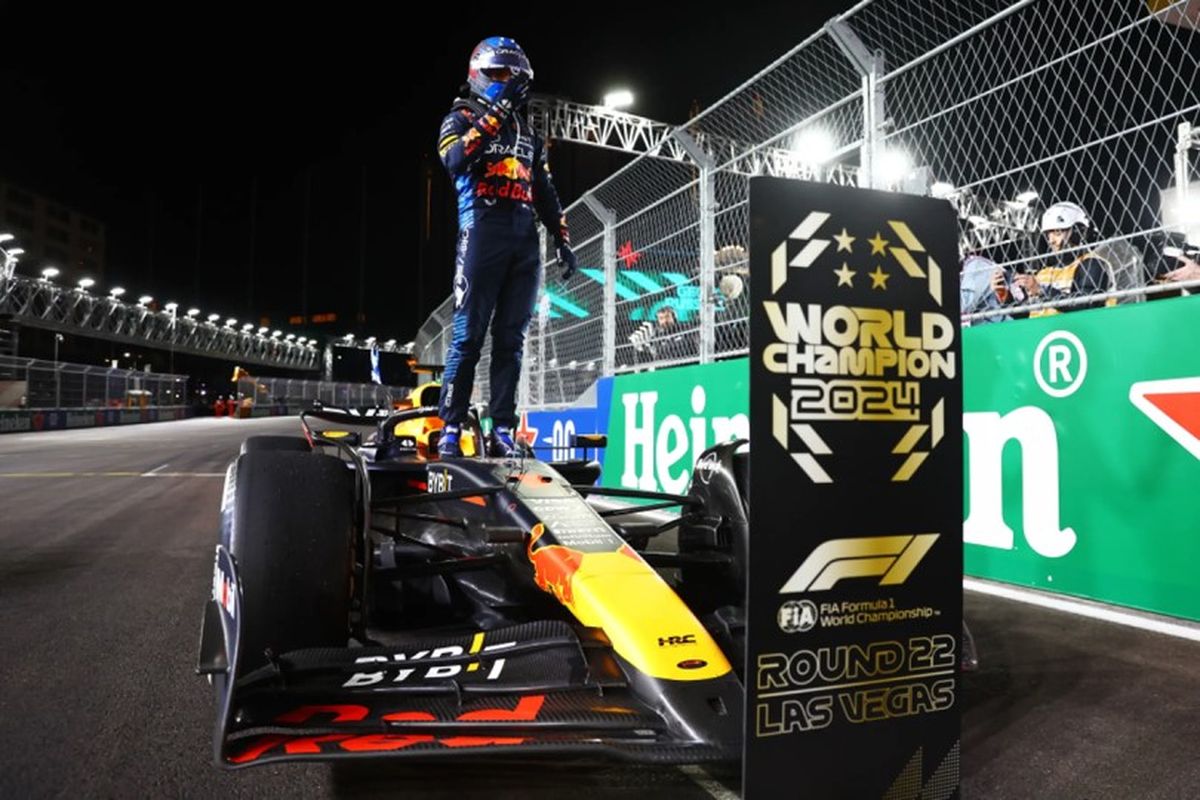 Max Verstappen meraih gelar juara dunia Formula 1 (F1) 2024