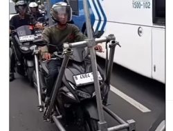 Viral! Motor Aerox Dibalut Teralis Besi, Apa Biar Nggak Lecet atau Jaga dari Begal?