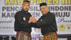 Ketua terpilih Ikatan Pencak Silat Indonesia (IPSI) Kabupaten Mamuju Busman Rasyid