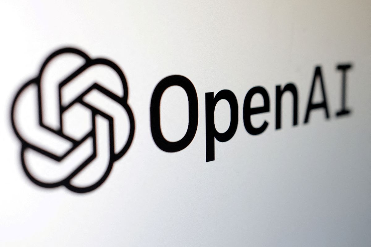 Ilustrasi logo OpenAI (reuters)