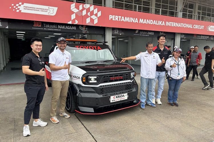 Toyota Hilux Rangga versi modifikasi disumbangkan ke Mandalika Grand Prix Association (MGPA) (Dok. MGPA)