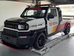 Toyota Kirim Hilux Rangga Modif Untuk Sirkuit Mandalika